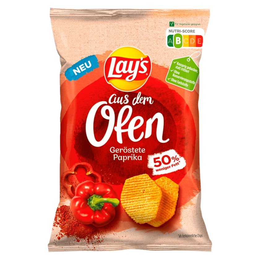 Lay's Chips aus dem Ofen Geröstete Paprika 100g